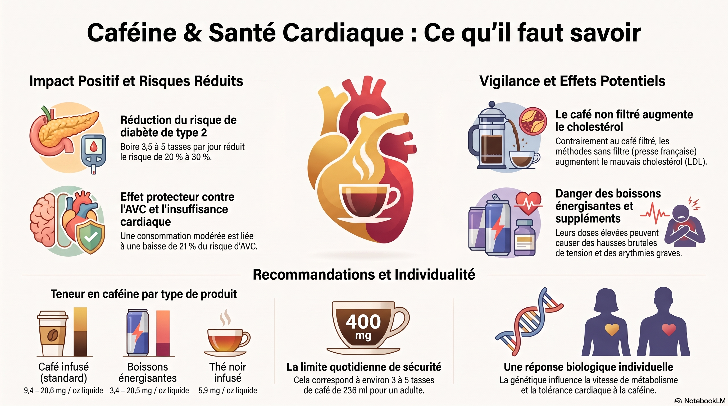 Caféine et santé cardiaque