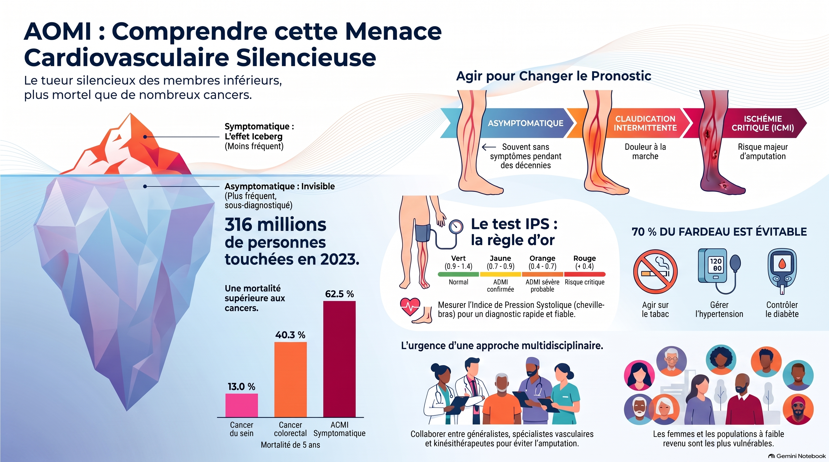 Comprendre l AOMI Menace Cardiovasculaire
