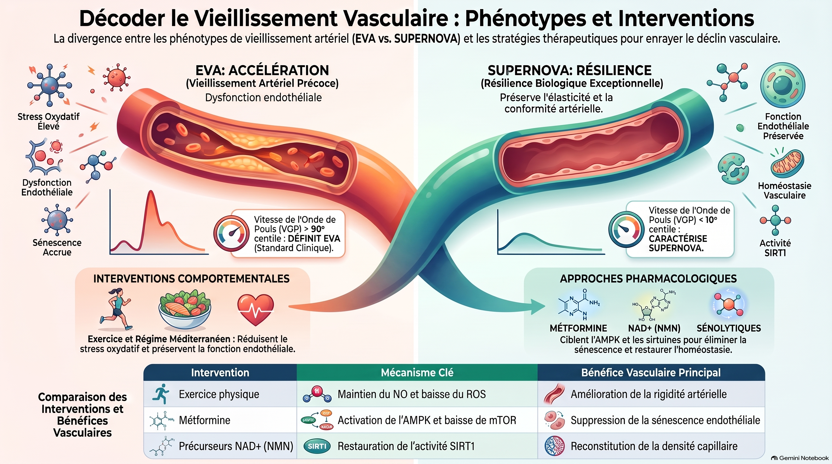 Décoder le vieillissement vasculaire