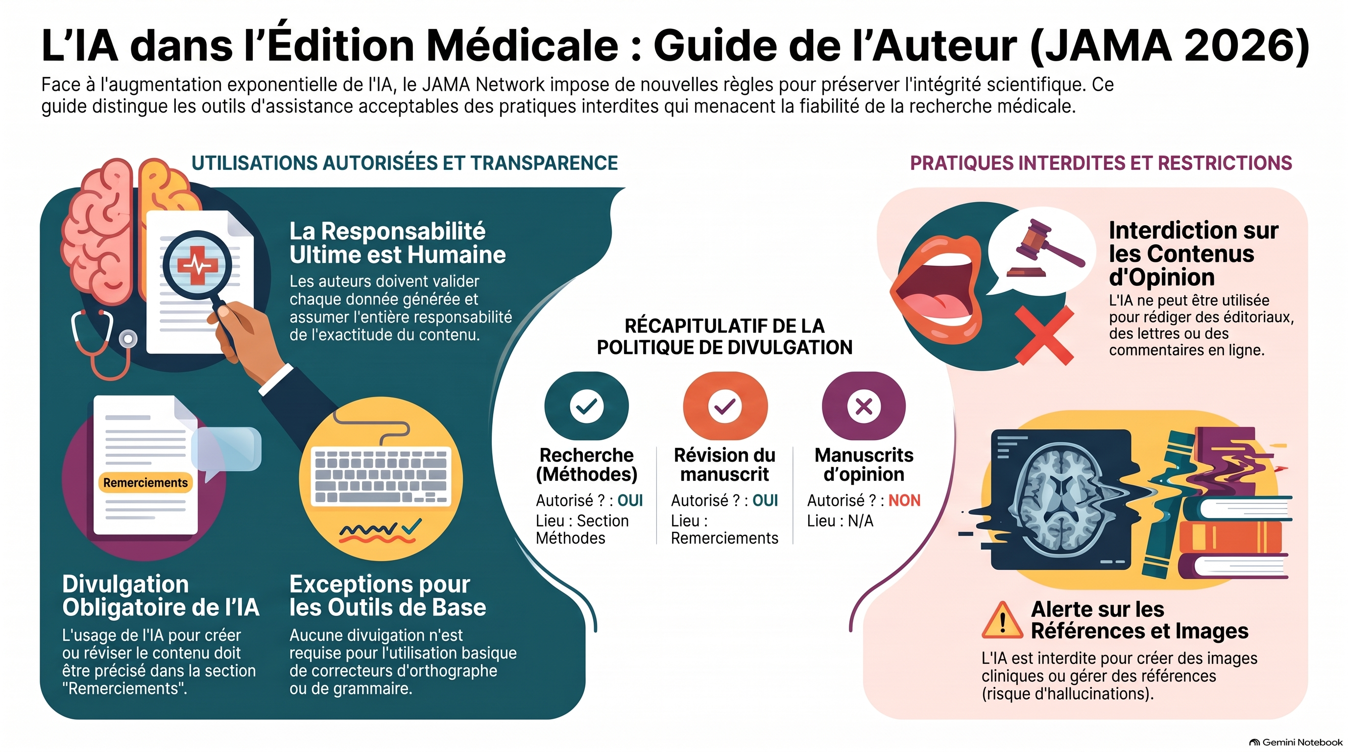 Guide IA en édition médicale
