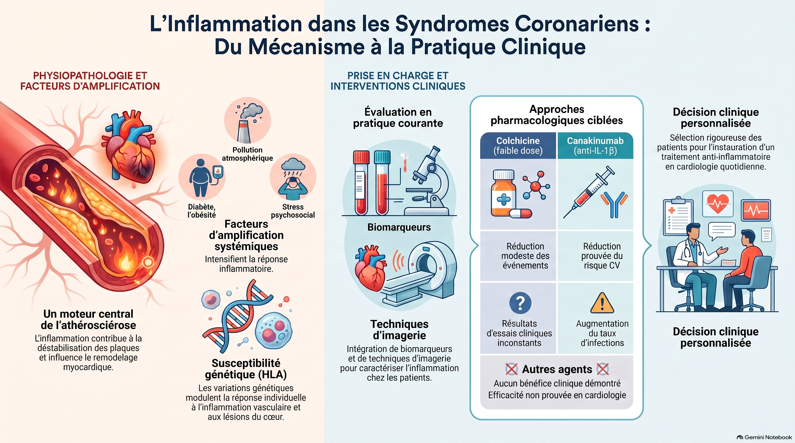Inflammation et syndromes coronariens