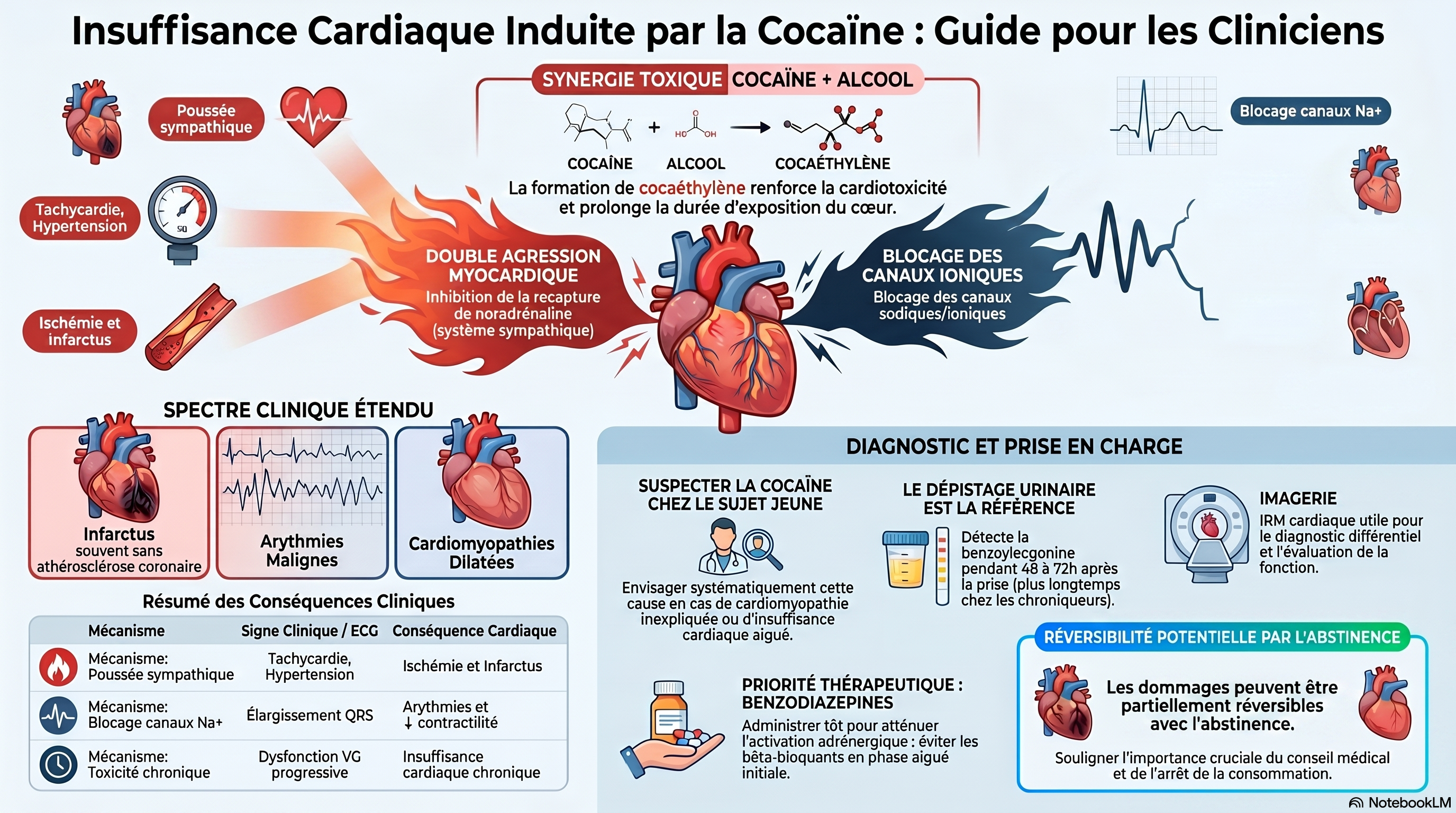 Insuffisance cardiaque et cocaïne