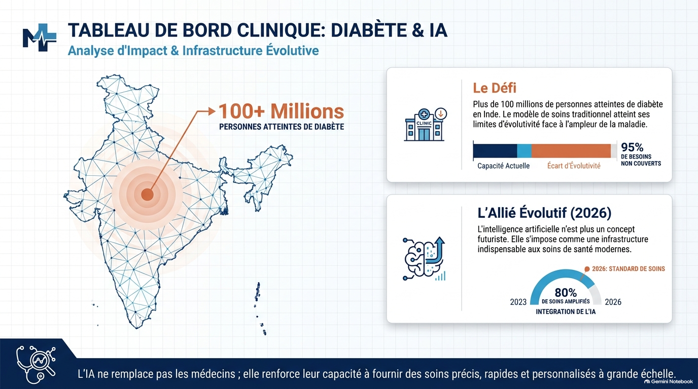 L IA en Diabétologie Slide 2