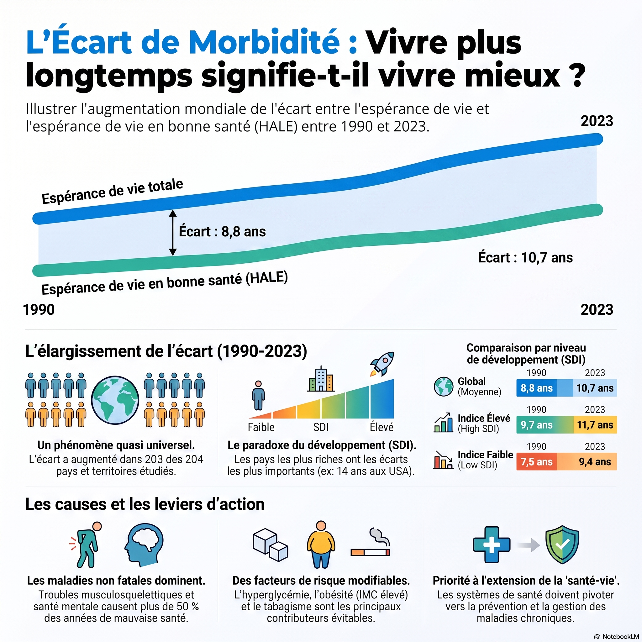 L écart de morbidité mondiale