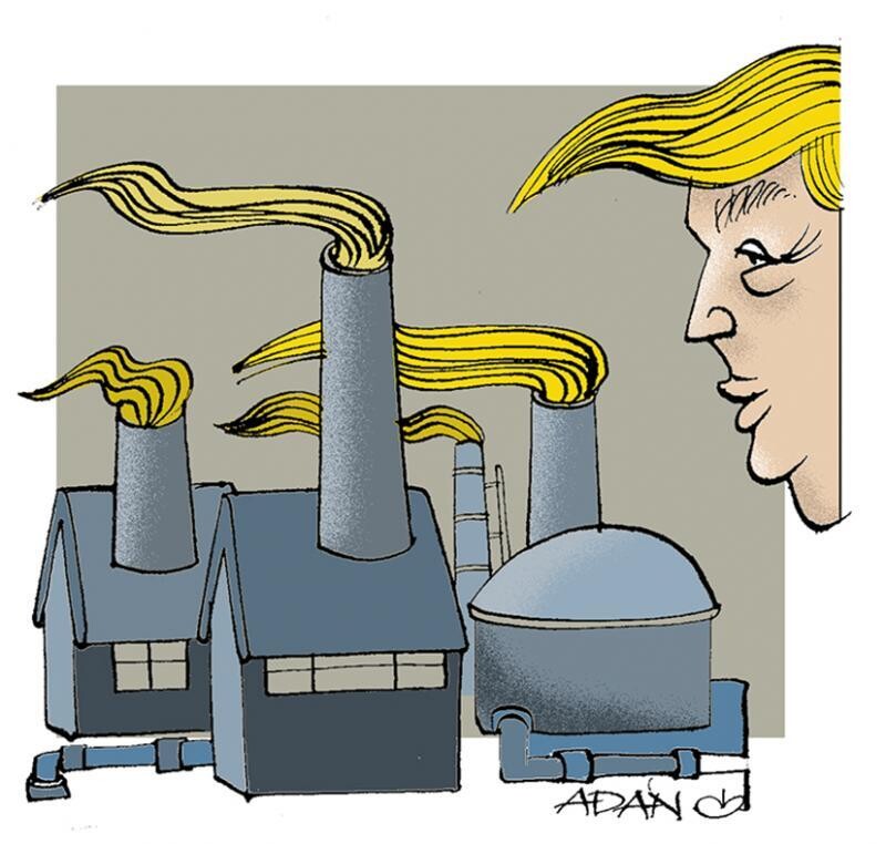 trump pollution adn iglesias toledo