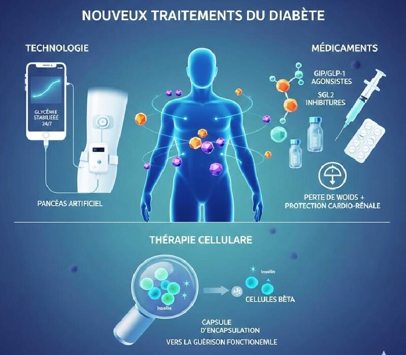 Les traitements du diabéte