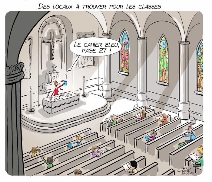 Locaux adaptés au déconfinement