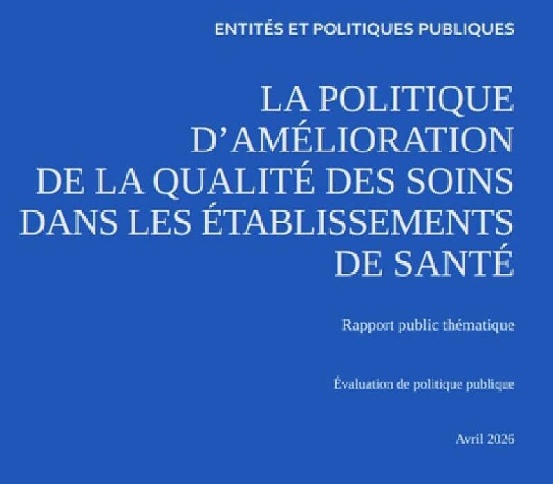 Santé : événements indésirables, rapport Cour des Comptes 