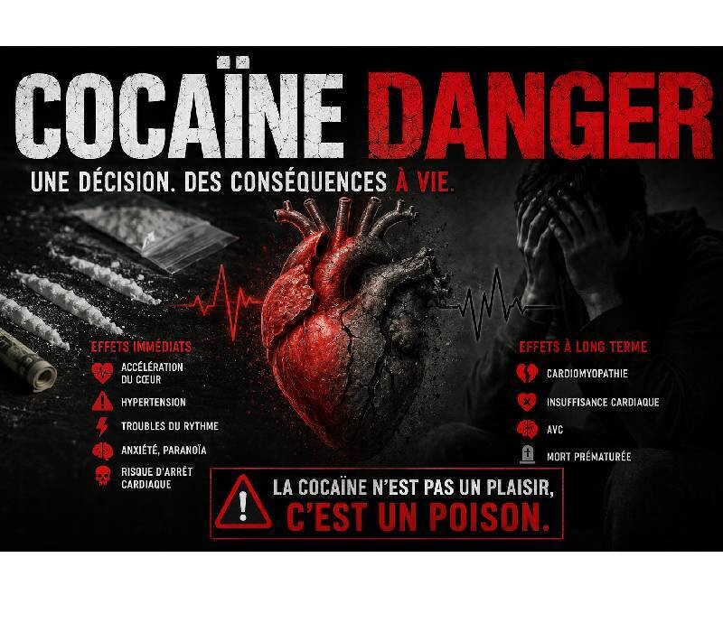 COCAINE et Insuffisance Cardiaque etc.