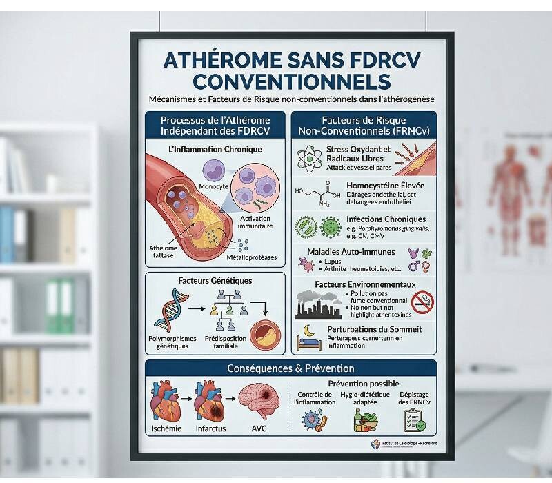 Athérome sans FDRCV conventionnels