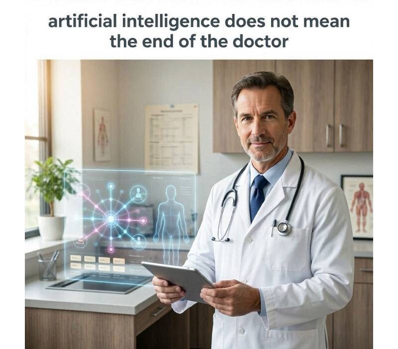 L'intelligence artificielle ne signifie pas la fin du médecin.
