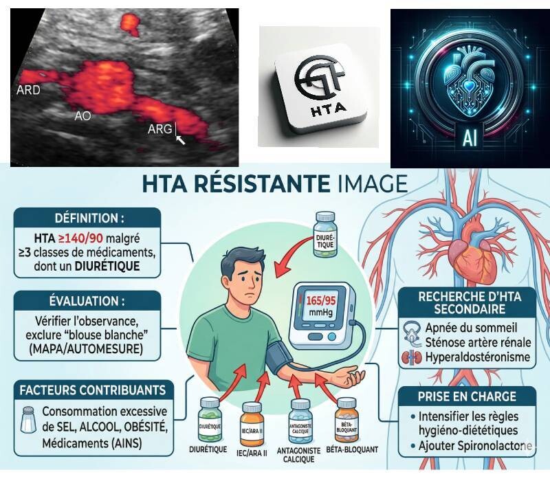 HTA résistante : actualités