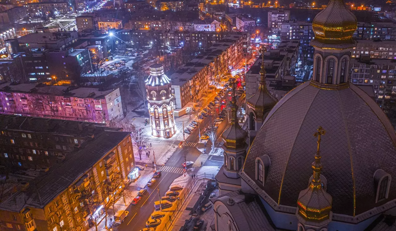 Вежа взимку guangXPi